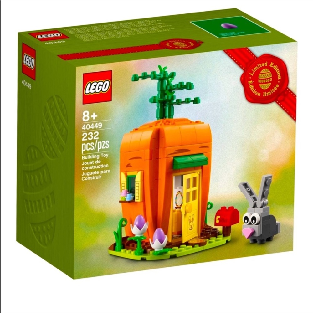 🆕 LEGO Limited Edition Easter Bunny's Carrot House